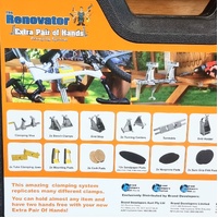 The Renovator Extra Pair Of Hands Clamping System with Case