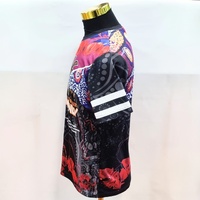 Manly Tribute ANZAC Lest We Forget Multicoloured Supporter Rugby Shirt