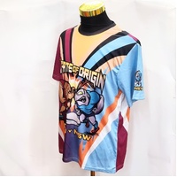 State of Origin Rugby League Jersey Size L QLD NSW Graphic Shirt
