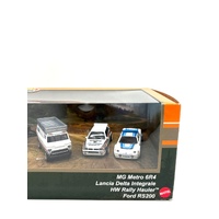Hot Wheels Premium Rally Collector Set Ford RS200 Lancia Delta HKC18