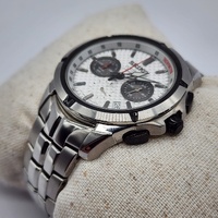 Seiko Coutura Chronograph Silver Dial Quartz Stainless Steel Watch SSB433