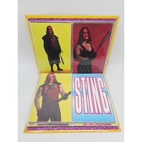 Panini 1998 WCW nWo Superstars Photocard Album Wrestling Trading Cards Binder