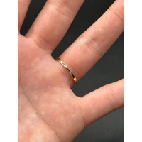 Ladies 9ct Yellow Gold Natural Diamond Ring