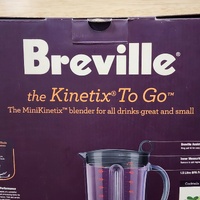 Breville BBL290BKS The Kinetix To Go Mini Blender 850W 1.5L Black Sesame