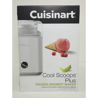 Cuisinart Cool Scoops Plus Frozen Dessert Maker ICE-30BCA 2 Litre