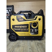 Maxwatt MX3000iS 3000W Petrol Digital Inverter Generator 3.0kVA 2800W