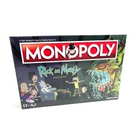 Monopoly Rick and Morty Edition Fast Dealing Property Trading Board Game