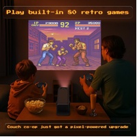 Laser PJ-GH803B-168 Smart Gaming Projector 80 Games 720p