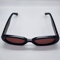 Wyld Blue x Pared Hazed Sunglasses Black Gold Frame Tinted Lens PE2305B