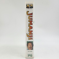 Jumanji VHS 1995 Robin Williams Columbia TriStar Movie Tape
