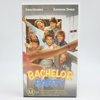 Bachelor Party VHS Tom Hanks 1984 Comedy 20th Century Fox M15+