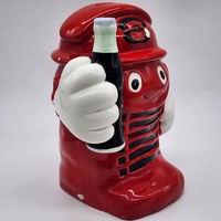Coca-Cola Vintage 22cm Ceramic Money Box Red Piggy Bank Collectible