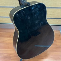 Yamaha FG-425 Vintage 1988 Rare Black Acoustic Guitar Made in Taiwan