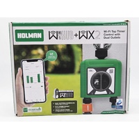 Holman WX2 Dual Outlet WiFi Tap Timer Smart Hub Automatic Irrigation