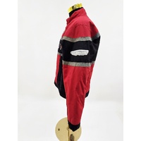 Ducati 618 Battle Of The Twins MotoGP Motorcycle Jacket Red Black Size M