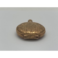 American Waltham Vintage 14K Gold Pocket Watch 1897 Antique Hunter Case