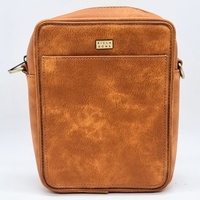Billabong Mad Love Womens Shoulder Bag Tan Faux Leather Crossbody Purse