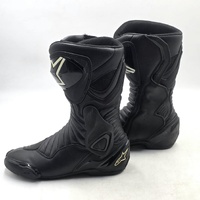 Alpinestars SMX-6 V2 Motorcycle Boots Black Size 41 EUR 7.5 US 26 JPN