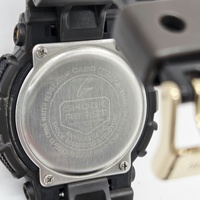Casio G-Shock GA-110BR Mens Black Gold Green Analog Digital Watch
