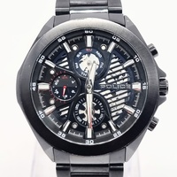 Police Wadden PL15654JSB.02M Mens Quartz Multifunction Watch Black Steel
