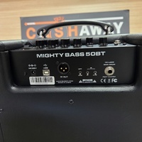 NUX Mighty Bass 50BT 50W Portable Bass Amp 6.5 Inch Speaker Bluetooth USB