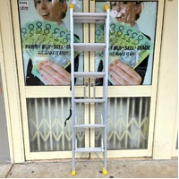 Bailey FS13908 Pro Punchlock Aluminium Triple Extension Ladder 4.39m 150kg