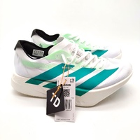 Adidas Adizero Adios LightStrike Pro 4 Running Shoes White Teal US 8.5 JR1267