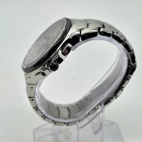 Seiko Coutura V194-0AB0 Mens Solar Chronograph Watch Silver 100M