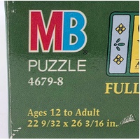 MB Charles Wysocki Americana Her Captain's Wistful Letter Puzzle 1000pc