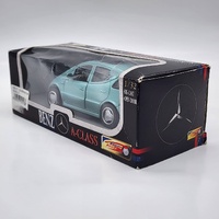 Speedy Power Mercedes Benz A-Class 1:32 Blue Diecast Model Car Open Door