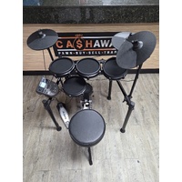 Alesis Electronic Drum Kit Advanced Six-Piece Electronic Drumset with Seat