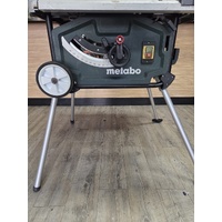 Metabo TS 254 250-254mm 240V Corded Jobsite Table Saw with Integrated Stand
