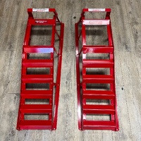 ToolPRO 1000kg Car Ramps Pair Heavy Duty Steel Vehicle Ramps 633564
