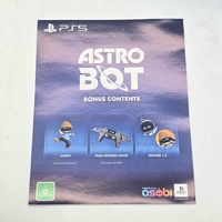 Astro Bot PS5 PlayStation 5 Action Adventure Platformer Game