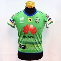 NRL Canberra Raiders 2020 Authentics Signed Home Jersey Size 12