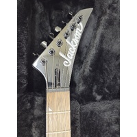 Jackson Pro Demmelition Fury Snow White Guitar EMG Active Pickups Case