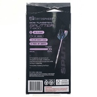 Terrasphere Splitter T-900 Professional Darts Set 90% Tungsten 22g 3-Pack
