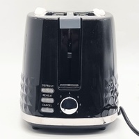 Sunbeam TA1900 Diamond Collection 2 Slice Toaster Black