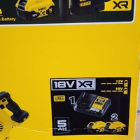 DeWALT 18V 6 Tool Combo Kit DCZ601P2B with Bonus Rotary Hammer Drill