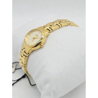 Citizen Ladies Gold Tone Analogue Quartz Watch Cream Dial EJ4103-54P