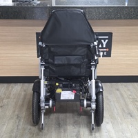 EquipMed PowerCruise LongRange Premium+ Electric Wheelchair Grey/Black