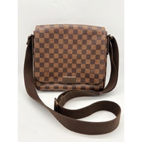 Louis Vuitton District PM N41213 Damier Ebene Crossbody Bag + COA
