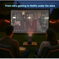 Laser PJ-GH803B-168 Smart Gaming Projector 80 Games 720p