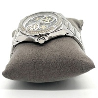 Guess Big Reveal GW0323G1 Mens Silver Stainless Steel Skeleton Watch
