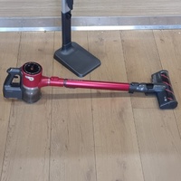 LG A9NEOMULTI Cordless Stick Vacuum Red with Battery Charging Dock Crevice
