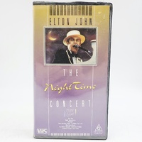 Elton John The Nighttime Concert VHS CEL Home Video 1985 Live Music