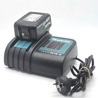 Makita DC18SD 18V Li-Ion Single Port Charger and BL1850B 5.0Ah Battery Combo Set