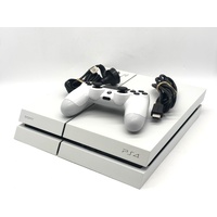 Sony PlayStation 4 Slim CUH-1202A 500GB White Console with Controller and Leads