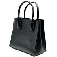 Michael Kors Mercer Black Leather Handbag Crossbody Bag Extra Strap