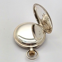 Antique 1904 Caris Bros Sterling Silver Pocket Watch Pre WW1 Working